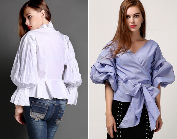Elegantne ženske bluze, elegantne 40-50 godina, velike veličine. Modeli, boje