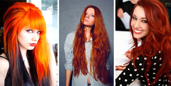 Warna rambut Auburn. Foto, warna, yang sesuai, sebelum dan selepas pewarnaan, cat