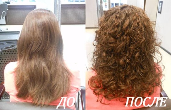 Chimie verticală pentru părul mediu. Fotografii înainte și după, cine merge, cum se face, înseamnă
