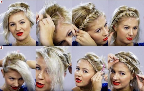 Pasidaryk sau trumpų plaukų šukuosenos žingsnis po žingsnio su nuotrauka