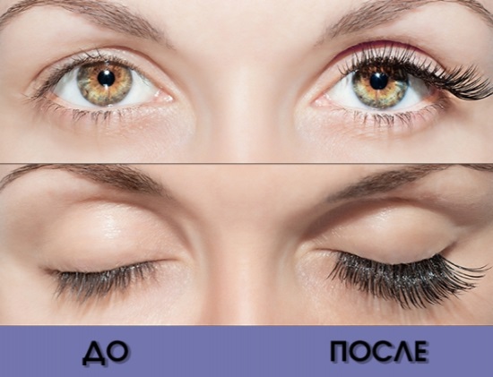 Wimpernverlängerungseffekte. Schemata, Fotos mit Namen, wie man die Form der Augen wählt