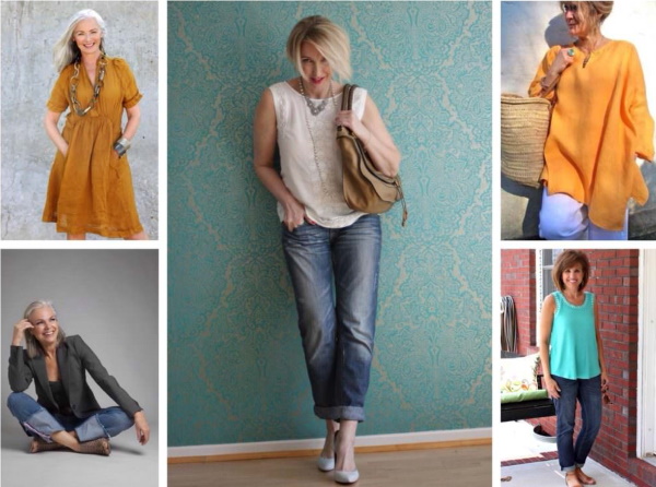 Com vestir-se amb estil per a una dona de 50 anys. Foto, armari bàsic d’Evelina Khromchenko, amb què posar-se