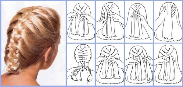 Coafuri pentru păr mediu pentru femei de 40-50 de ani, pentru fiecare zi, sărbătoare. O fotografie