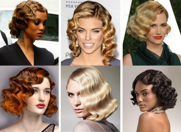 Kiểu tóc cho tóc trung bình cho phụ nữ 40-50 tuổi, cho mọi ngày, lễ kỷ niệm. Một bức ảnh