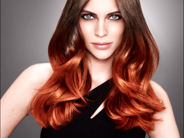 Crvenkasto smeđa boja kose. Prije i poslije fotografija, boja, nijansi, tko odgovara