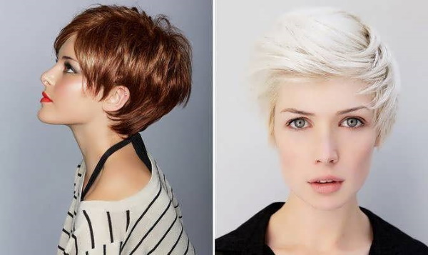Ultra rövid hajvágás nőknek. Fotók azokról, akik mennek, elöl és hátul