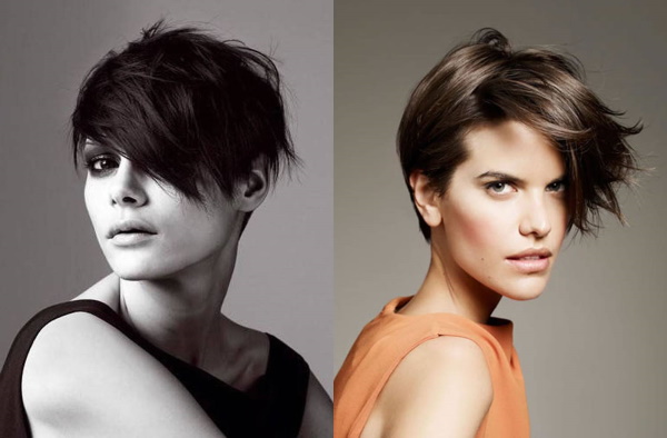 تسريحات الشعر النسائية للشعر القصير بعد 40-50-60 سنة. صور مع عناوين