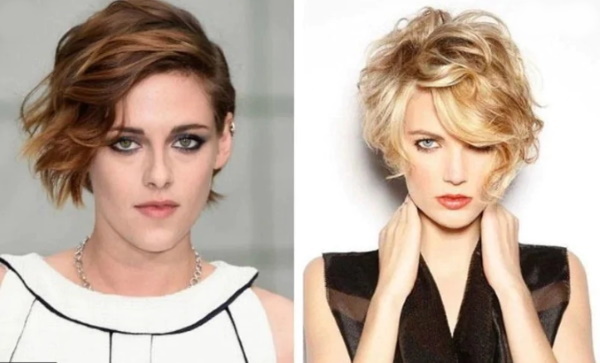Kvinnors frisyrer för kort hår efter 40-50-60 år. Bilder med titlar