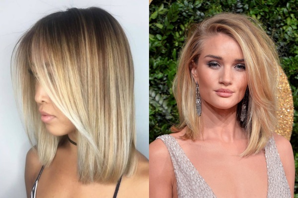 Damenhaarschnitte für mittleres Haar. Fotos, Modetrends 2020