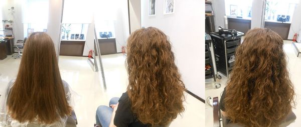 Perm pro dlouhé vlasy. Fotografie, jak udělat velké, dlouhotrvající kadeře