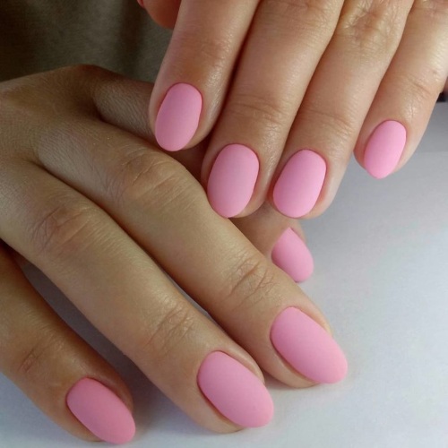 Manikīra nagu dizains rozā krāsās. Foto ar attēlu, rhinestones, sparkles