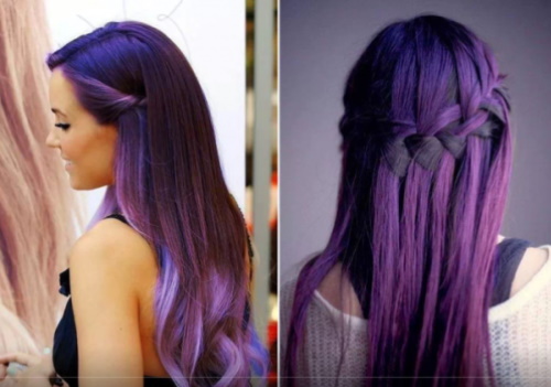 Técnicas de coloración del cabello 2020: moderno, moderno, nuevo inusual. Una fotografía