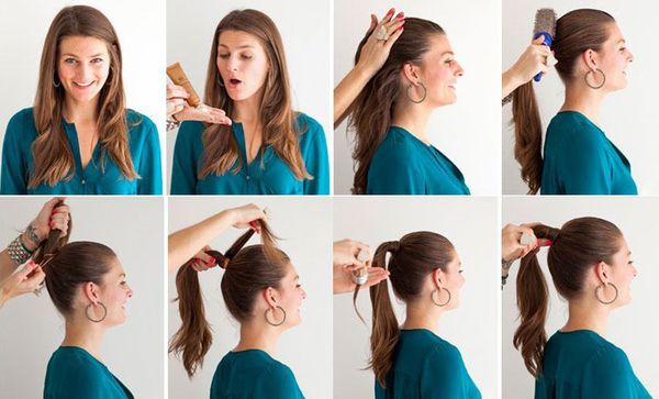 Acconciature semplici per capelli medi per tutti i giorni, vacanze, adolescenti. Foto, come farlo passo dopo passo