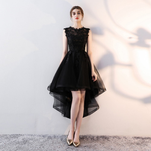 Crne haljine za maturalne razrede 9-11 do poda, kratke, duge. Fotografije, nove stavke