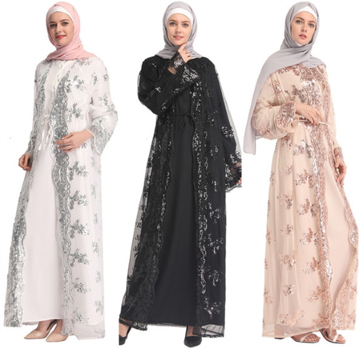 Duge haljine s dugim rukavima islam. Fotografije, novi modeli
