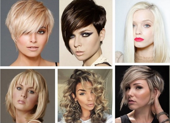 Moderna frisyrer för kvinnor 2020. Foto för medium, kort hår som inte kräver styling