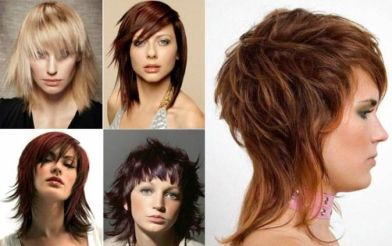 Nowoczesne fryzury damskie 2020. Zdjęcie, dla średnich, krótkich włosów, które nie wymagają stylizacji