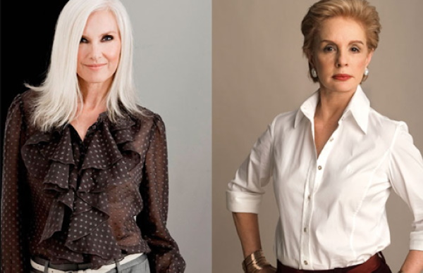 Blusas elegantes para mujeres elegantes de 50 a 60 años. Una fotografía