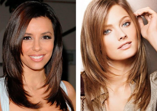 Okrągłe fryzury na twarz dla kobiet po 30-40-50-60 roku życia. Zdjęcie z grzywką i bez
