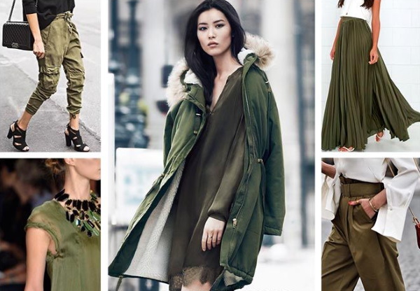 Caqui. Fotos a la roba d’una dona, amb quin color es combina, com es porta