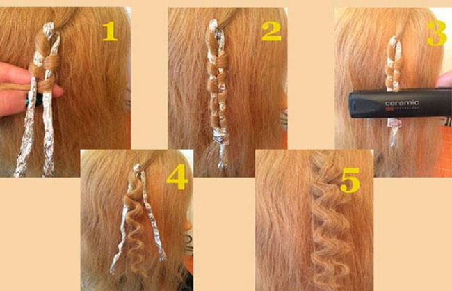 Wie man zu Hause kleine Locken für langes, kurzes und mittleres Haar macht